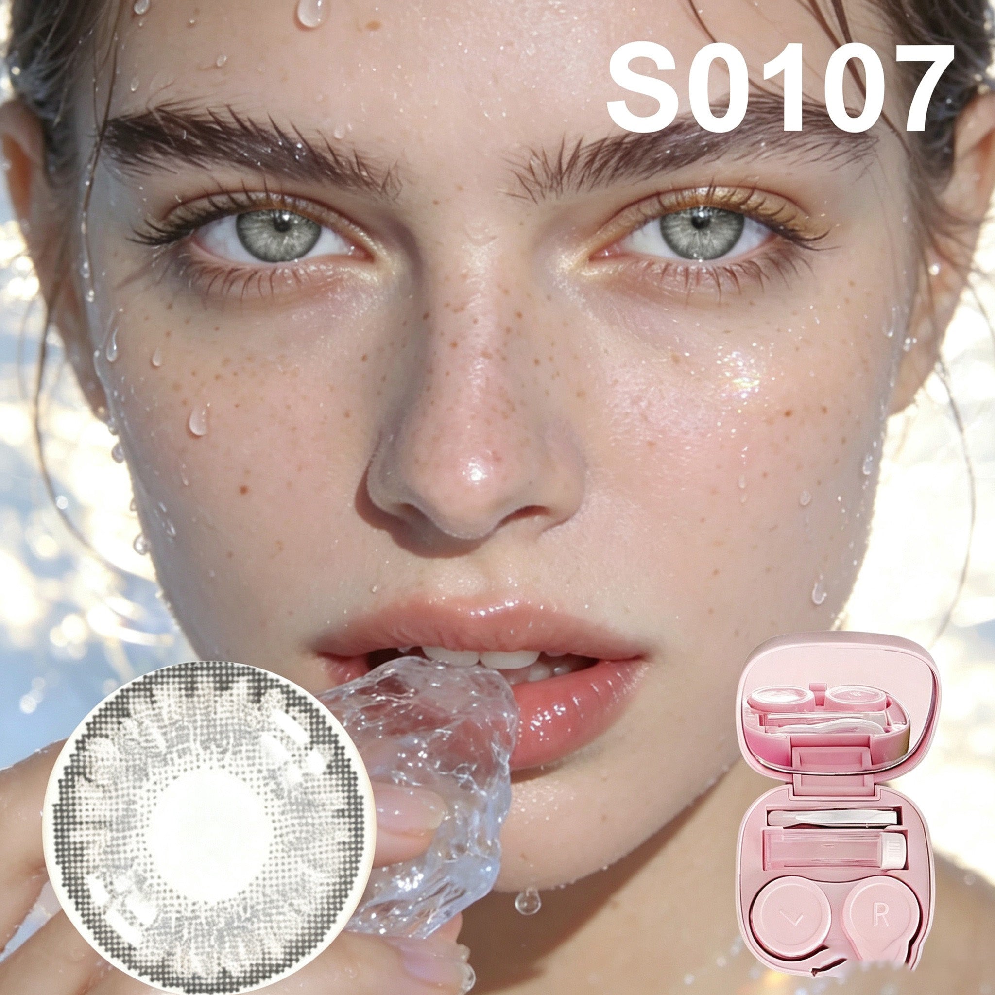 Colored Contact Lenses Neutral Daily Wear, 6 Months Wear