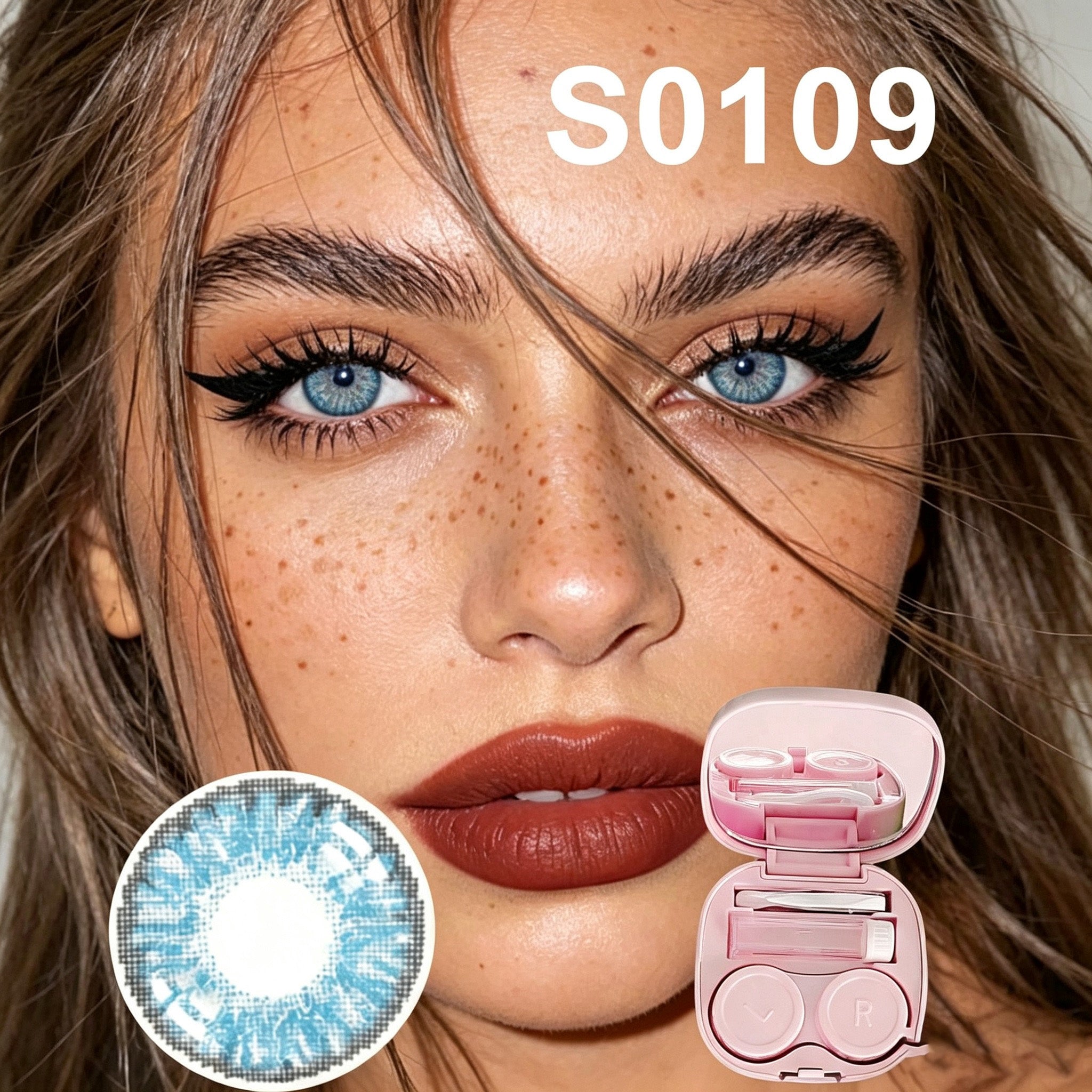 Colored Contact Lenses Neutral Daily Wear, 6 Months Wear